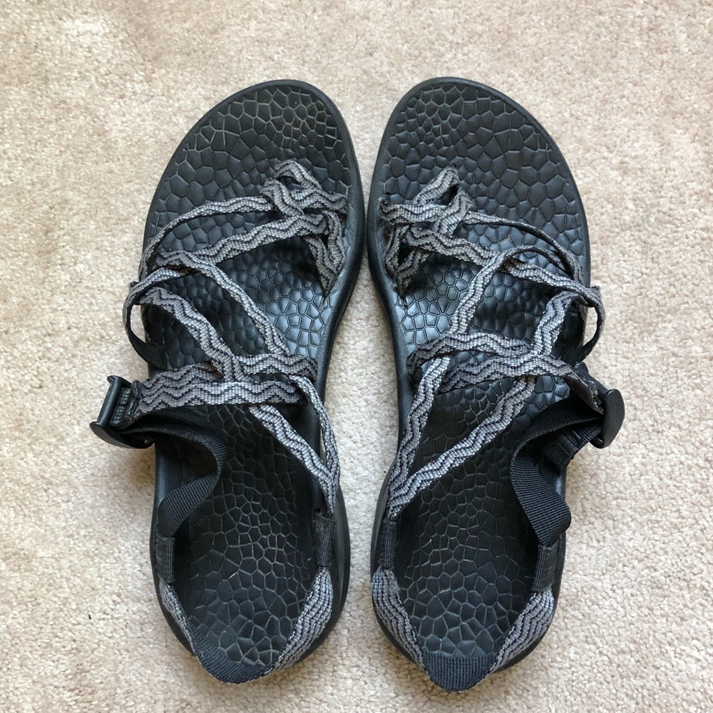 Grey chacos